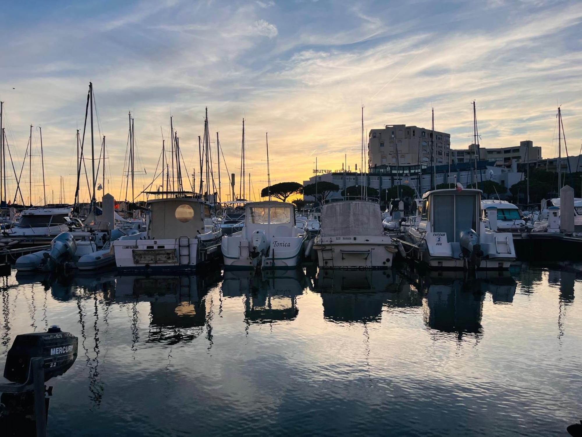 Joli Studio Vue Mer Et Port Mauguio Esterno foto